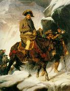 Hippolyte Delaroche Bonaparte Crossing the Alps USA oil painting artist